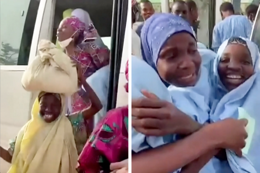 279 Nigerian Schoolgirls Who Were Abducted At Gunpoint By Armed Men Have Been Freed After 5 Days