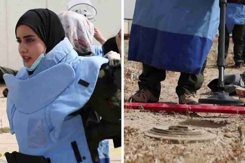 Iraq’s First All-Women Demining Team Are Clearing Landmines Left Over From The War And Saving Lives