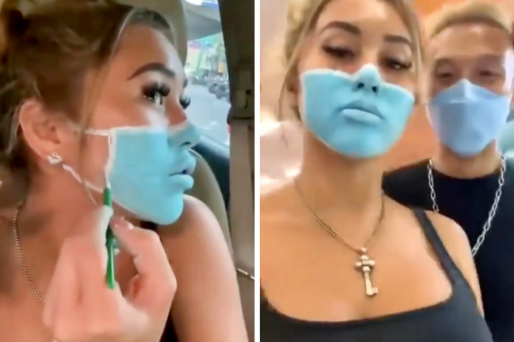 These Influencers Who Painted A Fake Face Mask To Enter A Bali Supermarket Are Getting Deported