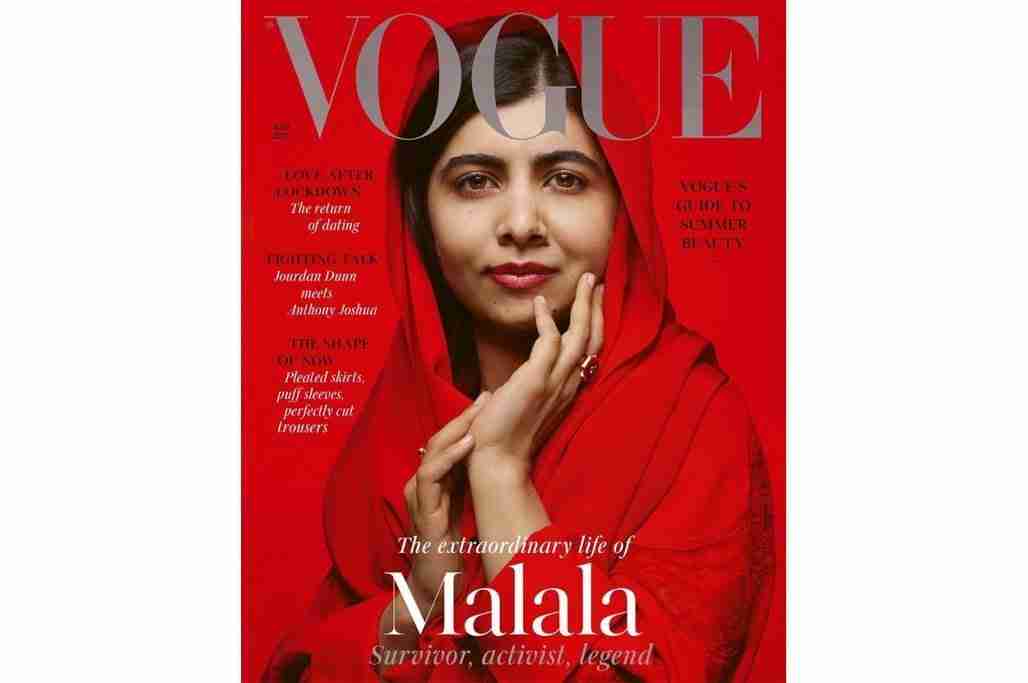 Malala Appeared On The Cover of British Vogue With A Powerful Message To Inspire Girls