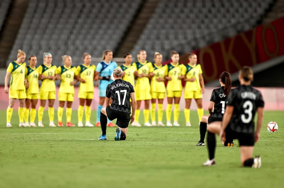 Women’s Soccer Teams Are Taking A Knee At The Olympics Before Their Matches Against Racial Injustice