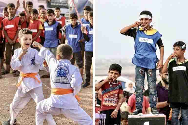 These Syrian Children Displaced By The War Held Their Own Olympics And It Was Incredibly Wholesome