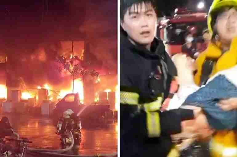 A Fire Broke Out At A Residential Building In Taiwan And At Least 46 People Are Dead