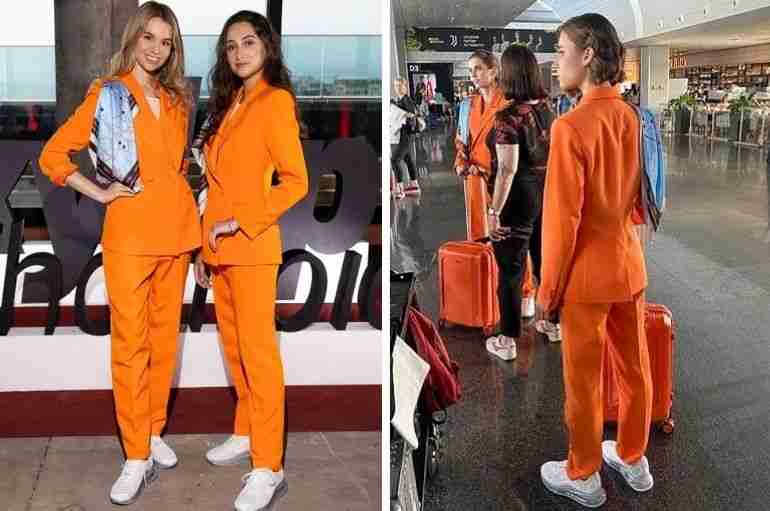 This Ukrainian Airline Has Swapped Women Flight Attendants’ Skirts And Heels For Trousers And Sneakers