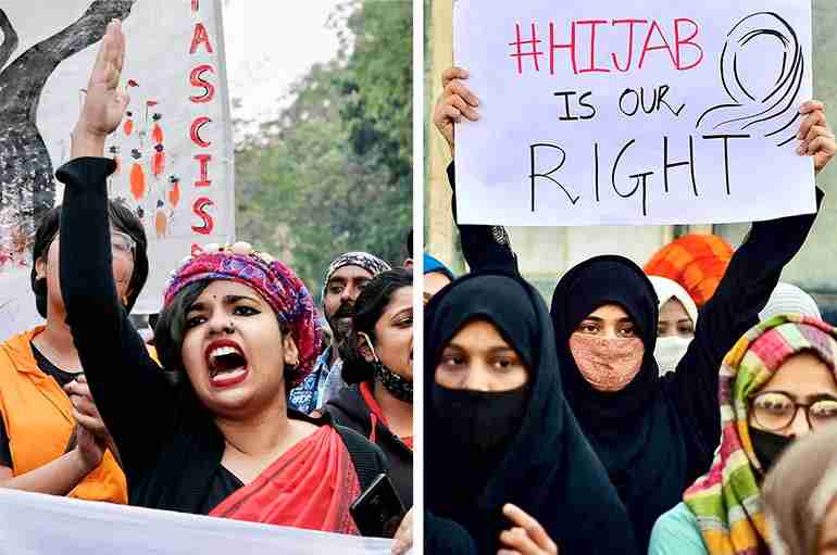 An Indian State Banned Muslim Girls From Wearing Hijabs In School And People Are Protesting