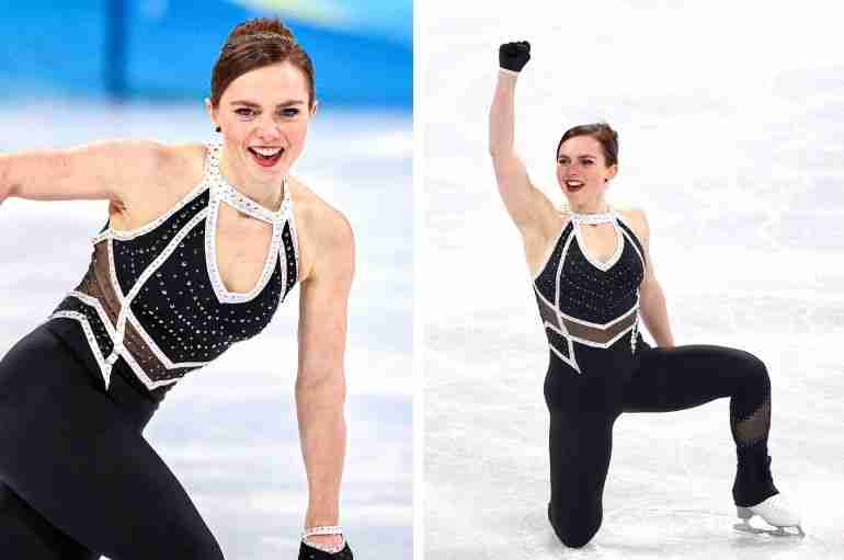 This Swedish Figure Skater Defied Tradition And Wore Pants During Her Olympics Performance