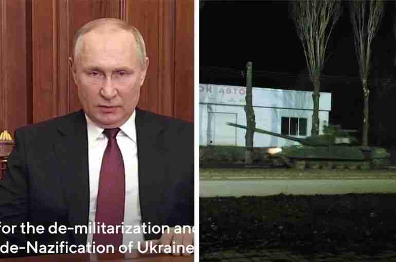 putin russia ukraine invasion war