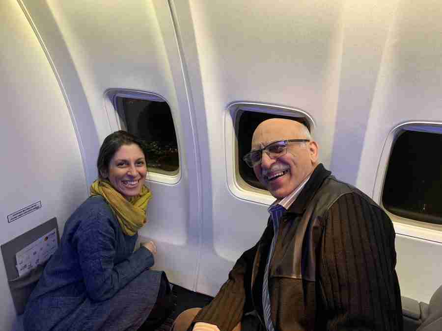 nazanin zaghari ratcliffe freed iran uk