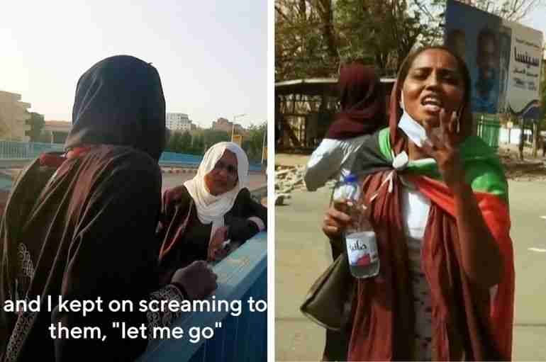 sudan security forces gang rape woman protest khartou