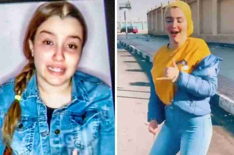 haneen hossam egypt tiktoker human trafficking jail
