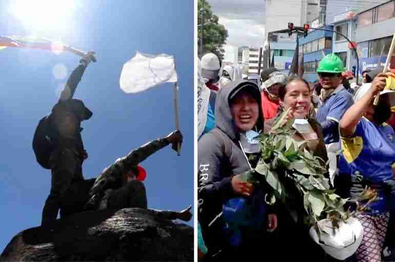 Indigenous People In Ecuador Are Leading Mass Protests Against Rising Fuel And Food Prices
