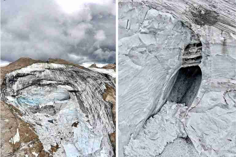A Glacier In The Italian Alps Has Collapsed During Record High Temperatures, Killing Six People