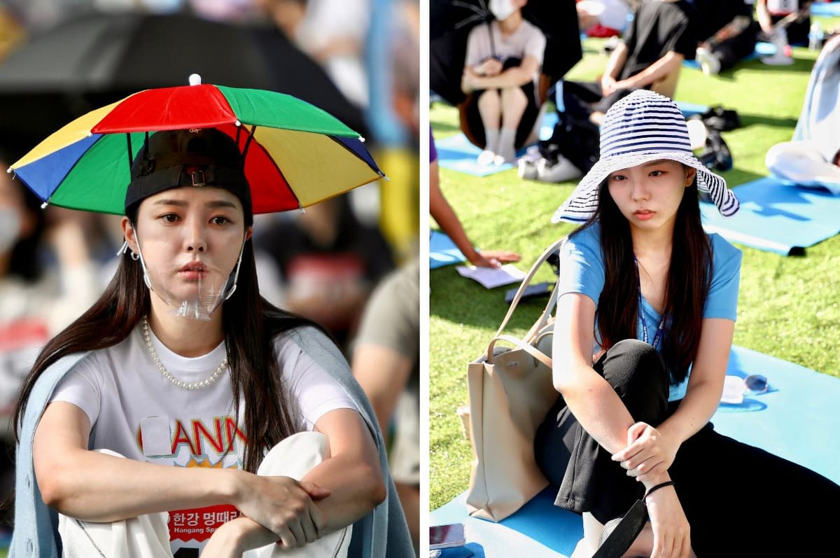 South Korea Held A “Space Out” Competition Where People Compete To Be The Most Zoned Out