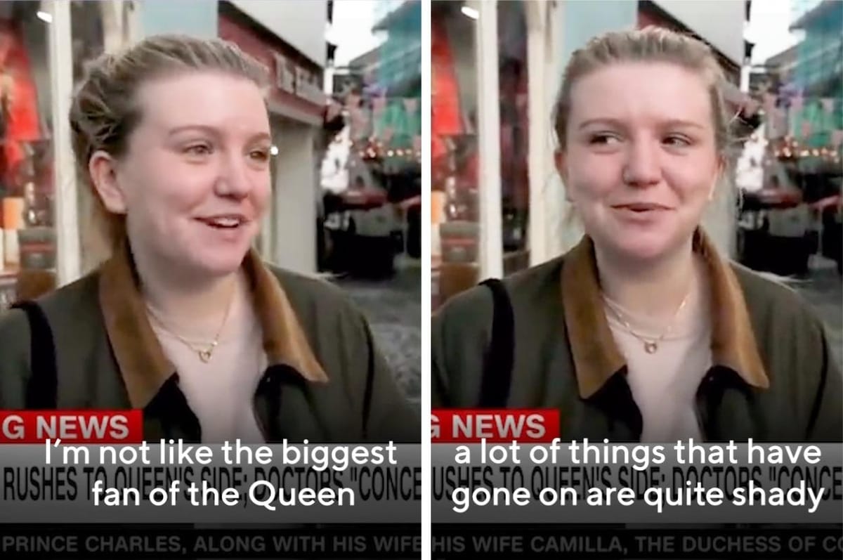 A Reporter Asked This UK Woman Her Thoughts On The Queen’s Death And Her Answer Was Brutally Honest