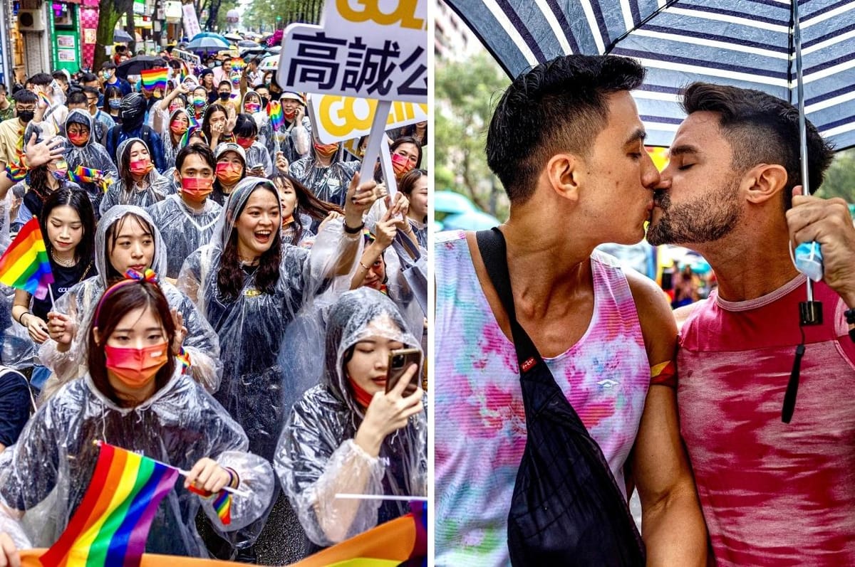 More Than 120,000 People In Taiwan Held A Massive Pride Parade To Celebrate LGBTQ Rights