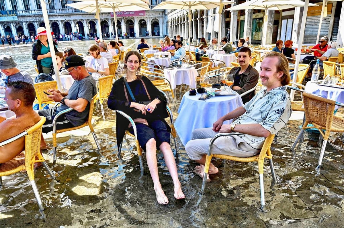 venice flood st marks square 2022