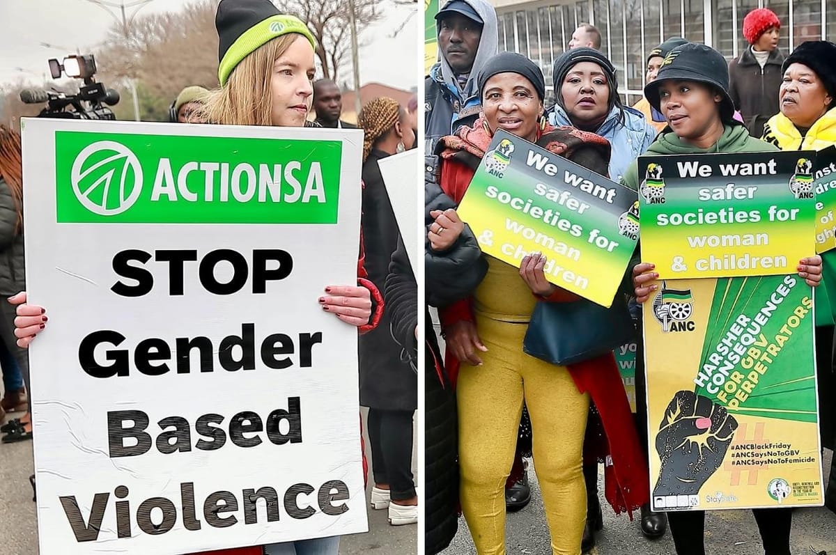 south africa mine gang rape krugersdorp cleared