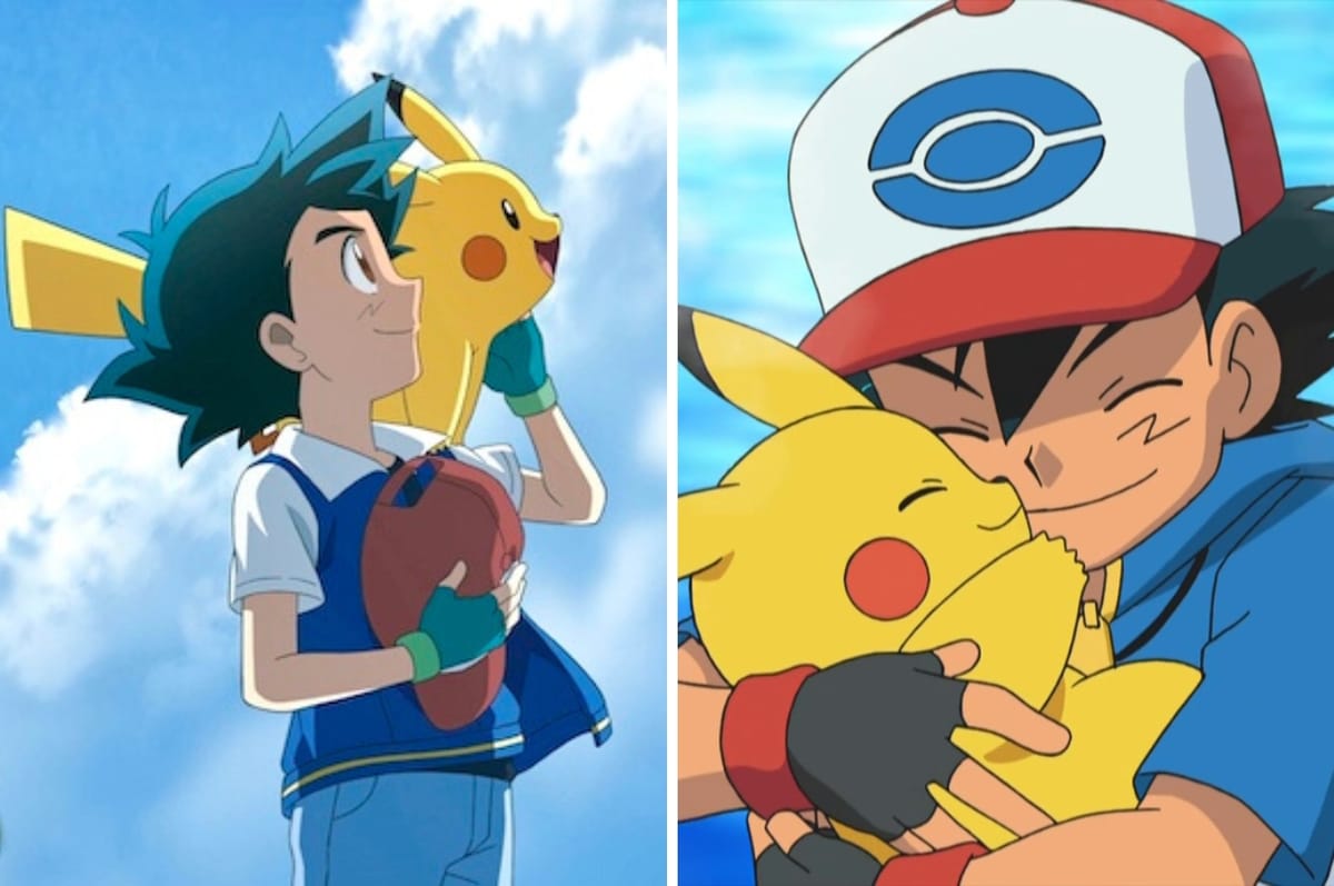ash pikachu leaving pokemon