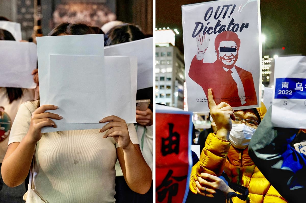People Around The World Are Joining The A4 Revolution To Protest For Chinese People’s Freedom