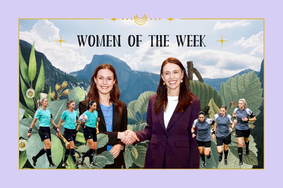 Women Of The Week: The First All-Women World Cup Referee Team, Jacinda Ardern And Ardern