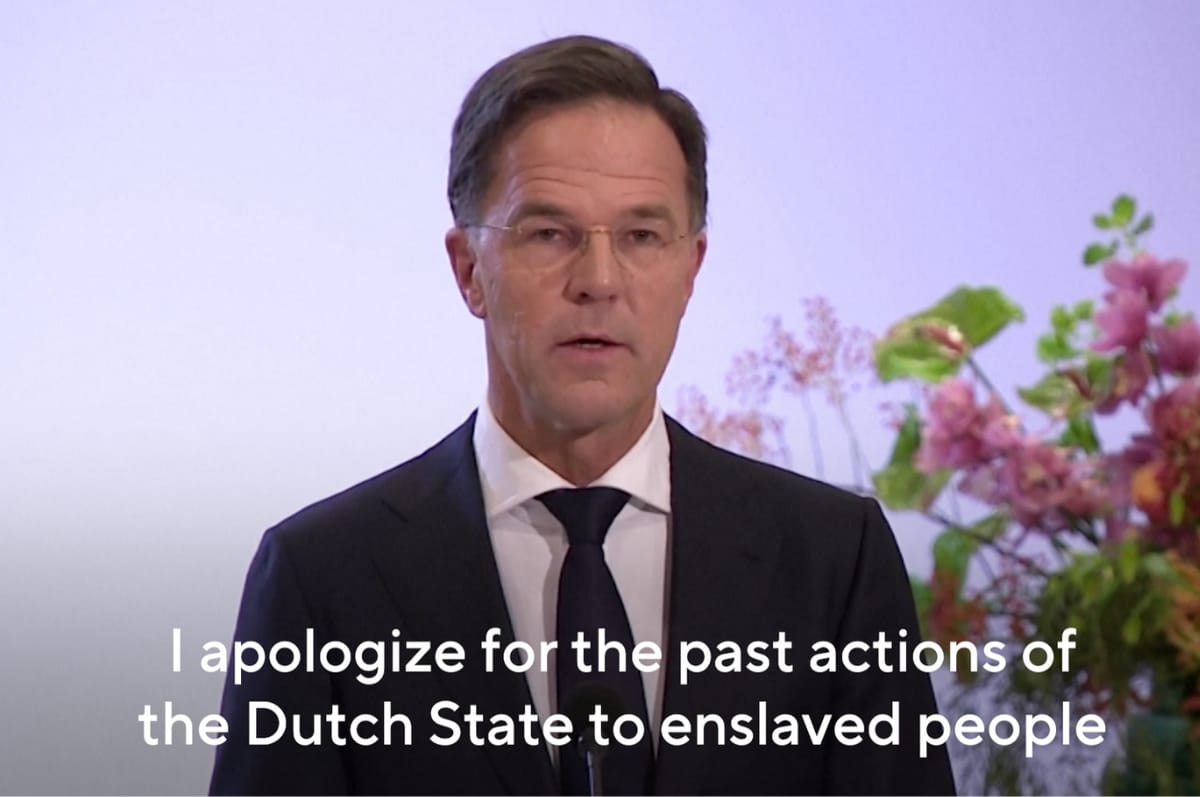 The Dutch Prime Minister Has Formally Apologized For The Netherlands’ Role In The Slave Trade