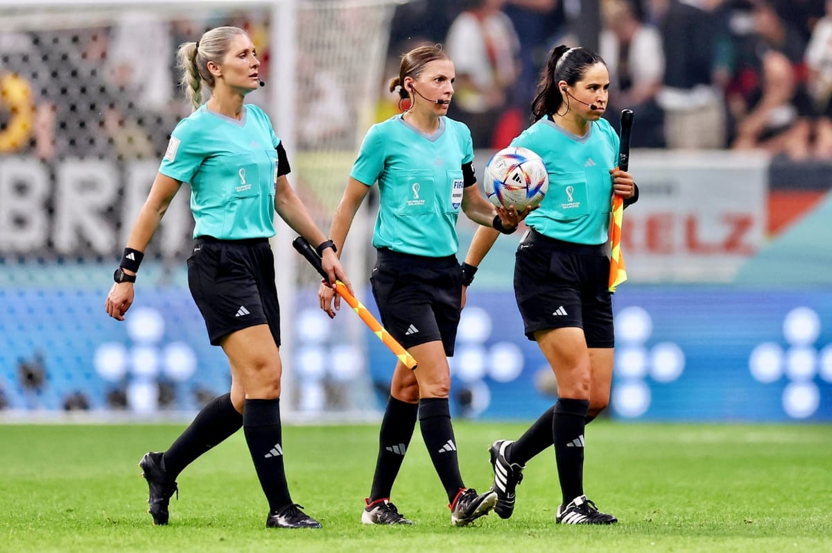 For The First Time In History, The World Cup Featured An All-Women Referee Team