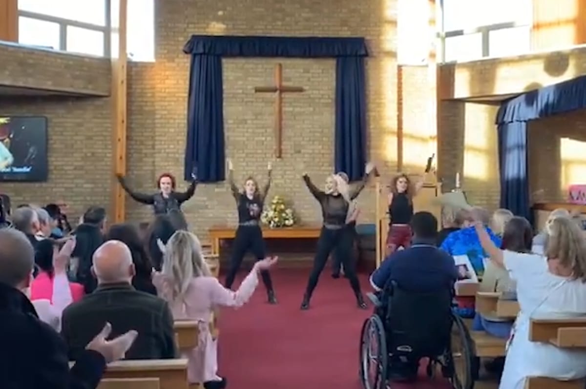 This British Woman Got A Dance Group To Perform Queen’s “Another One Bites The Dust” At Her Funeral
