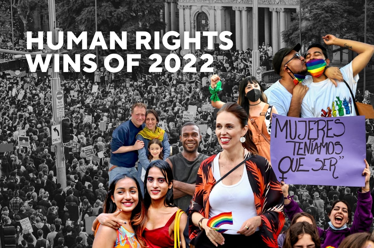 23 Human Rights Wins To Celebrate In 2022