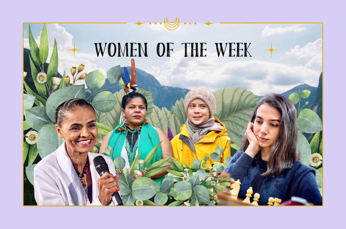 Women Of The Week: Iranian Chess Player Sara Khadem, Greta Thunberg And Brazil’s New Amazon Activist Ministers
