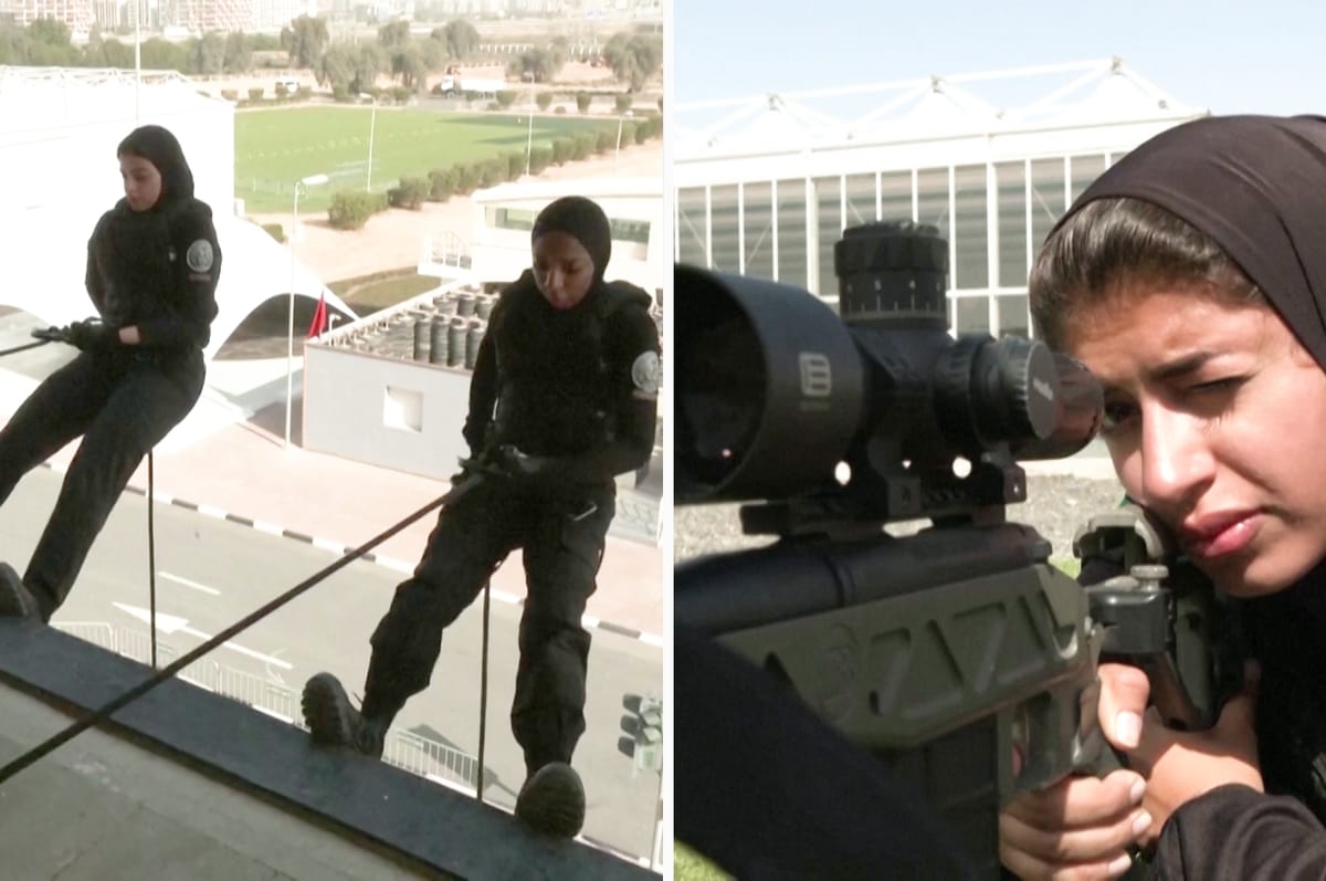 These Emirati Women Have Formed Dubai’s First All Women SWAT Team And They Look So Cool