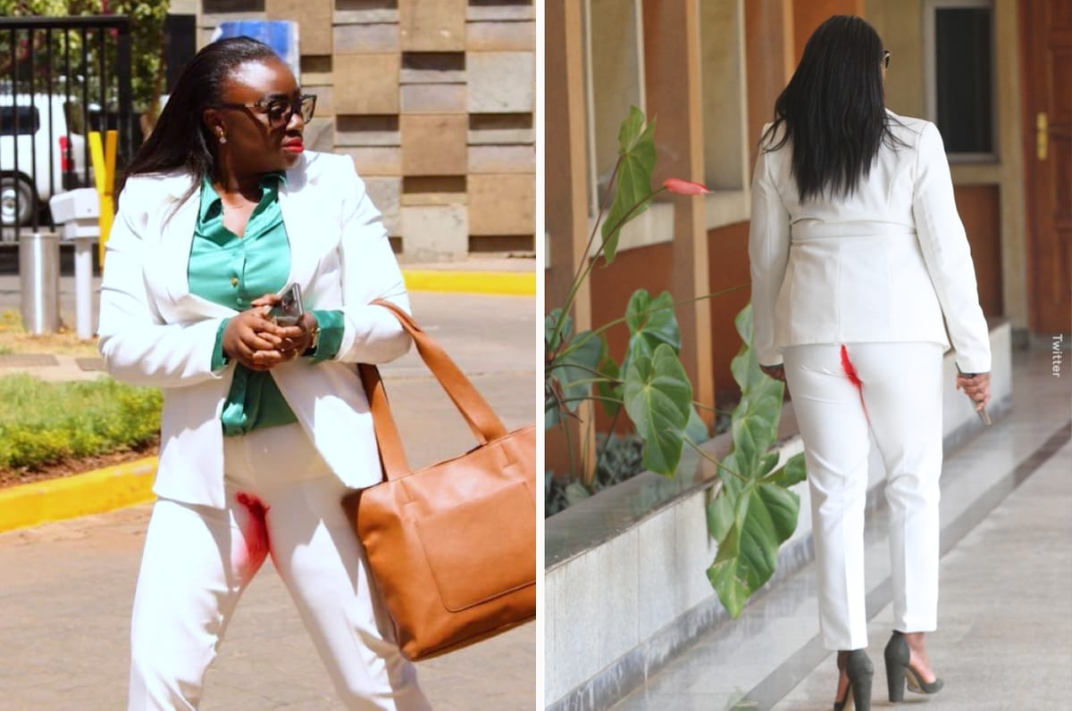 This Kenyan Woman Politician Went To Parliament With A Period Stain As A Protest But Was Ejected