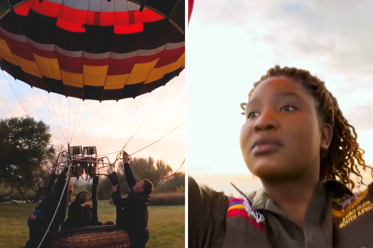 This Woman Is Blazing A New Trail As South Africa’s First Black Woman Hot Air Balloon Pilot