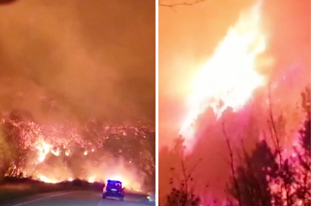 spain early wildfires valencia asturias 2023