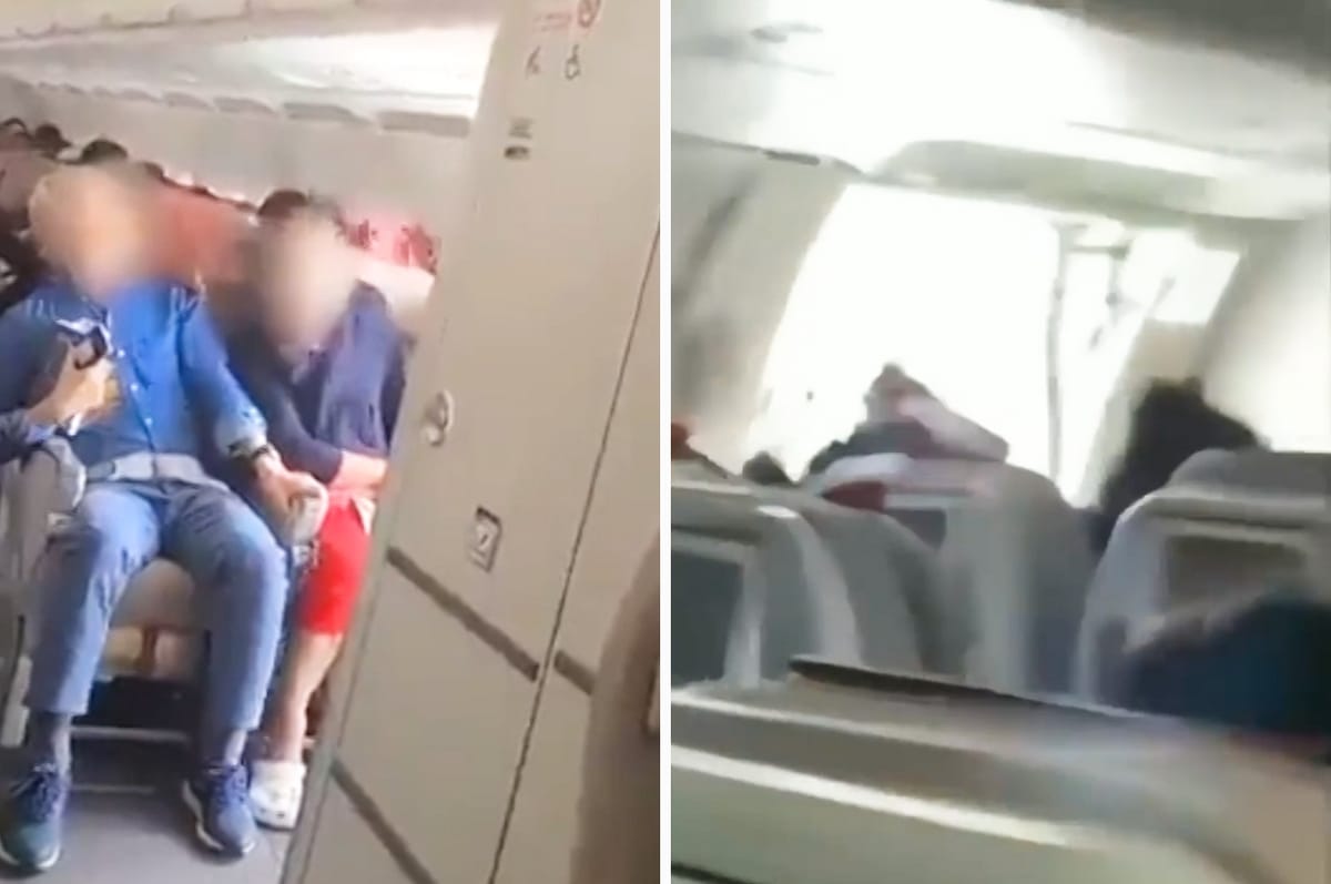 This Guy Opened A South Korean Flight’s Emergency Exit Mid-Flight And The Video Looks Unreal