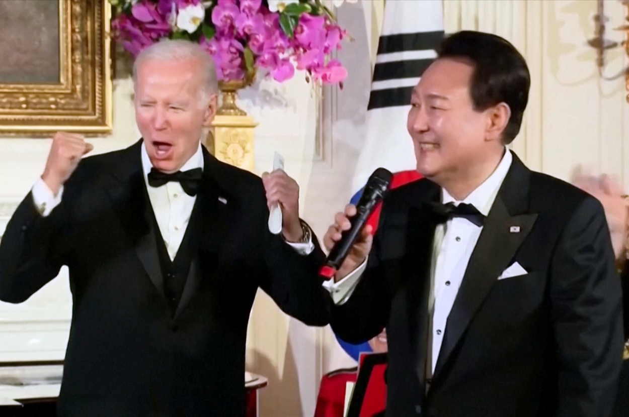 South Korea’s President Met US President Joe Biden And Serenaded “American Pie” For Him