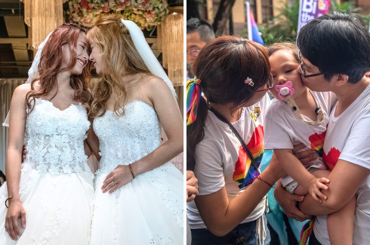 In A First For Asia, Taiwan Will Now Allow Same-Sex Couples To Adopt Non-Biological Children