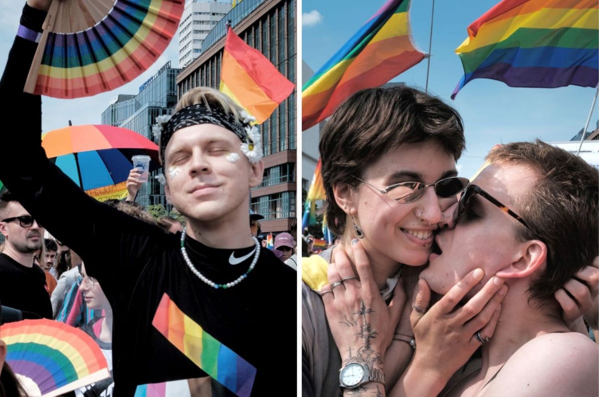 People In Poland Held A Huge Pride March To Demand The Right-Wing Government Stop Attacking LGBTQ Rights