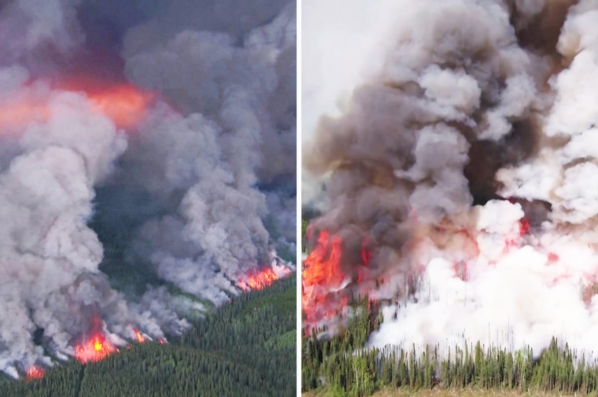 The Canadian Wildfires Are Now The Worst In Modern History And Blew Smoke All The Way To Europe