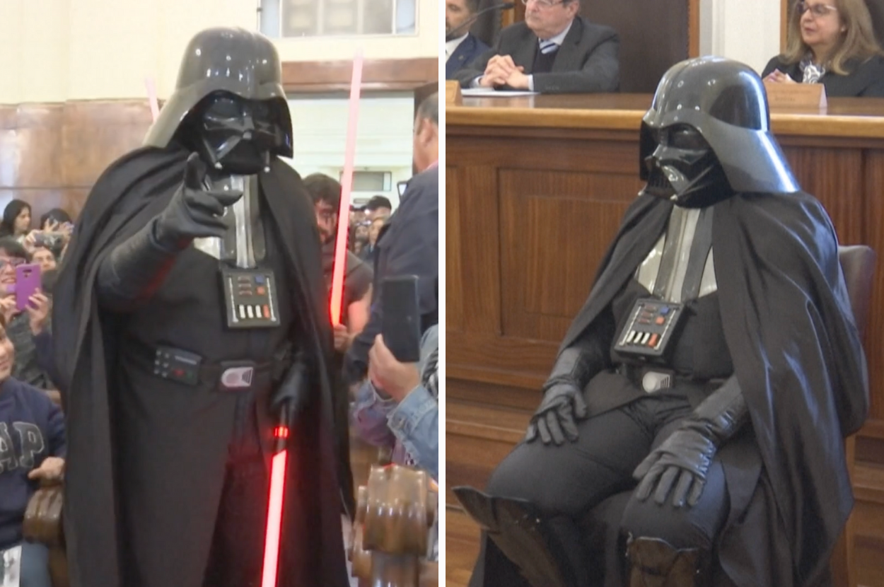 Chile Held A “Trial” For Darth Vader To Help People Understand How Courts Work And It’s Genius