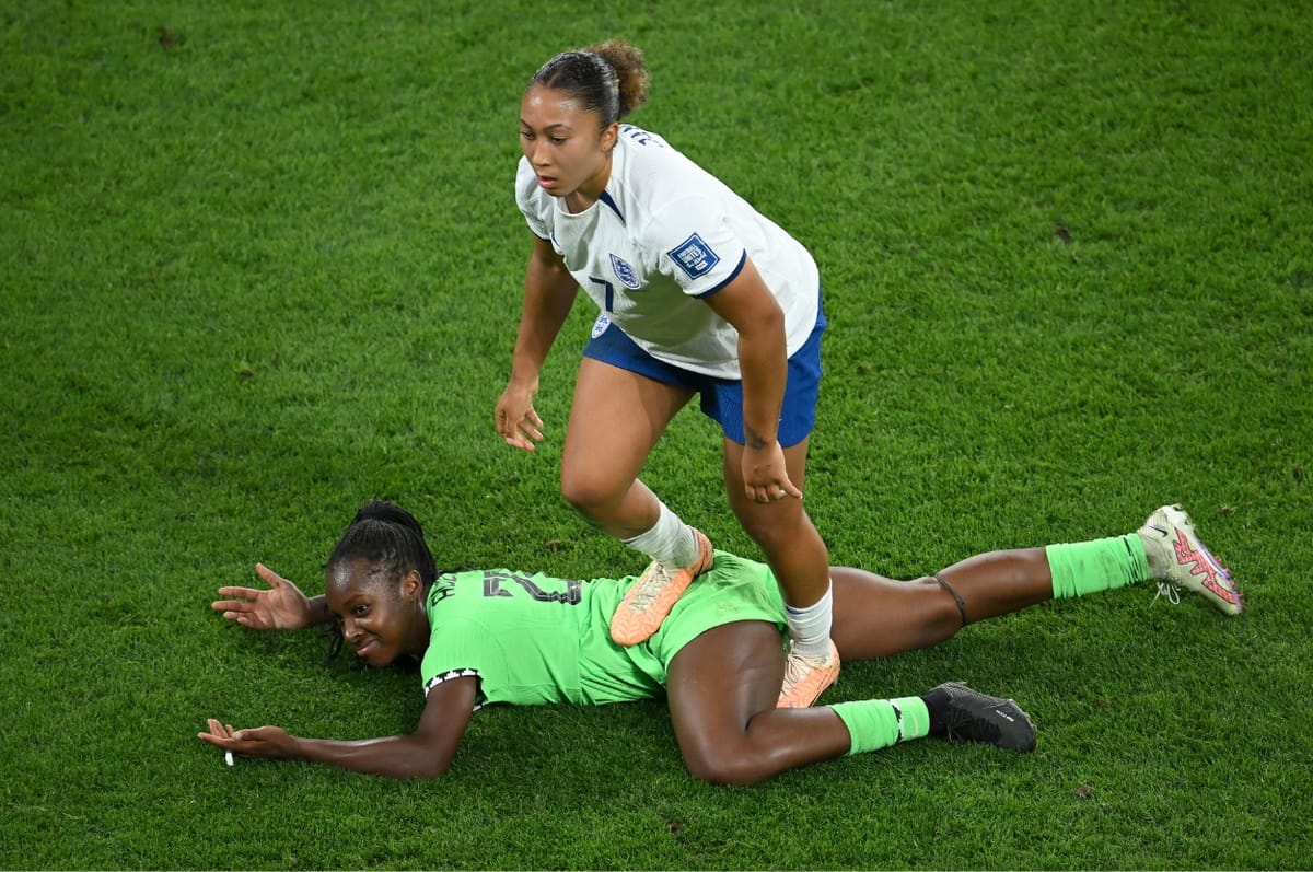 This England Women’s Soccer Player Who Stamped On A Nigerian Player Has Been Banned For Two Games