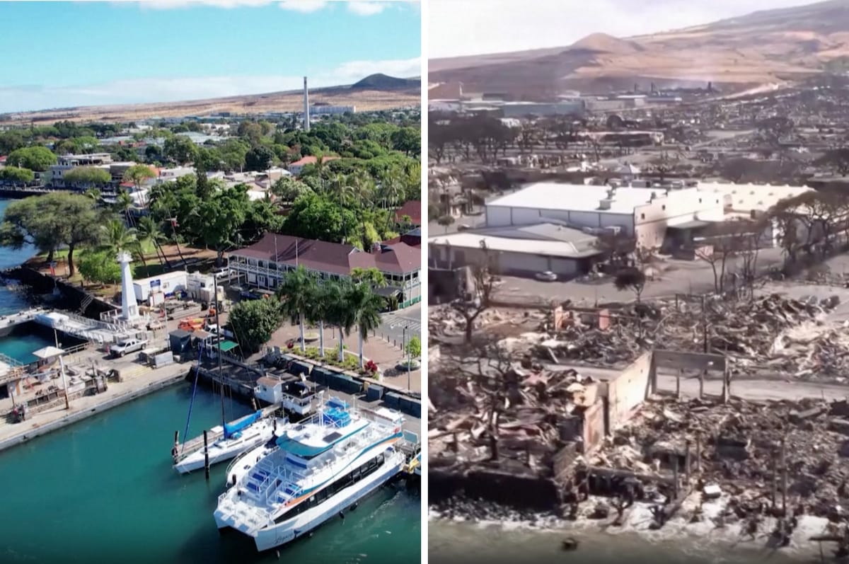 Hawaii’s Worst Wildfires Have Killed At Least 99 People And The Before And After Looks Unreal
