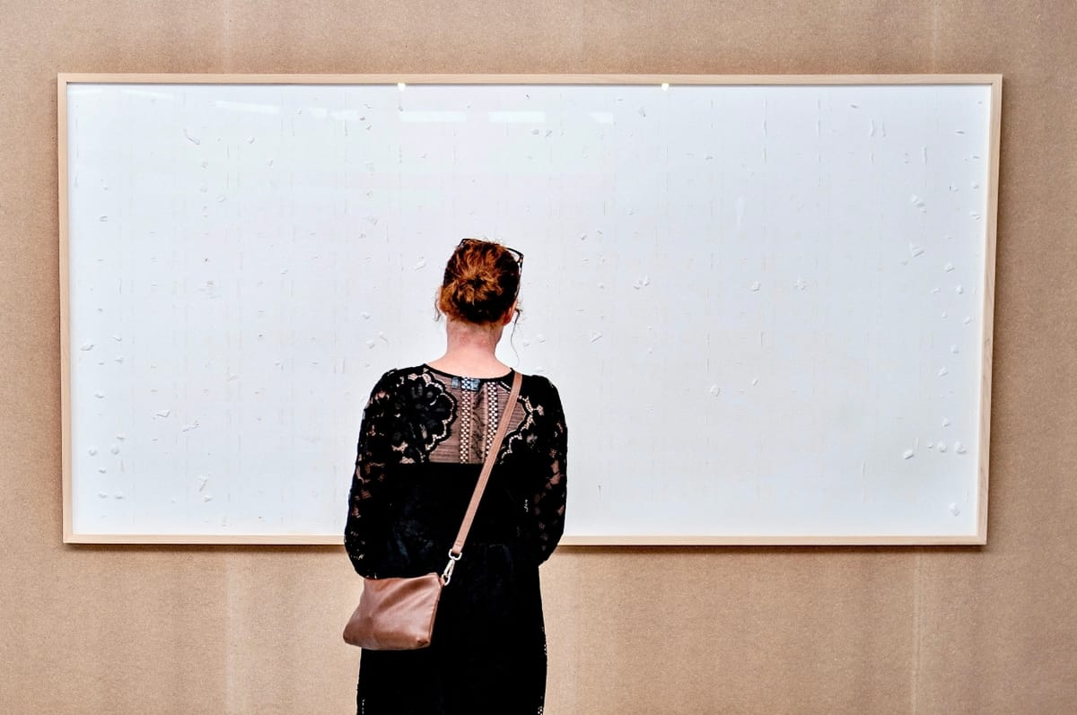 Jens haaning blank canvas kunsten repay