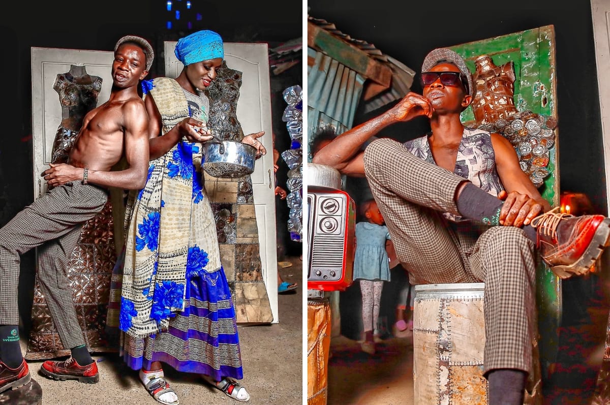 These Kenyan Artists Did A Photo Shoot In A Slum To Raise Mental Health Awareness For Young People