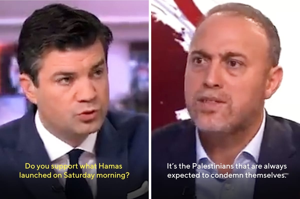 palestinian ambassador bbc bias husam zomlot interview