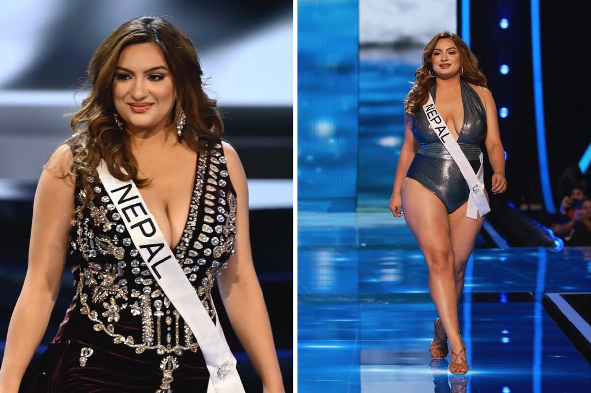 This Nepalese Nursing Student Has Become The First Plus-Size Woman To Participate In The Miss Universe Pageant