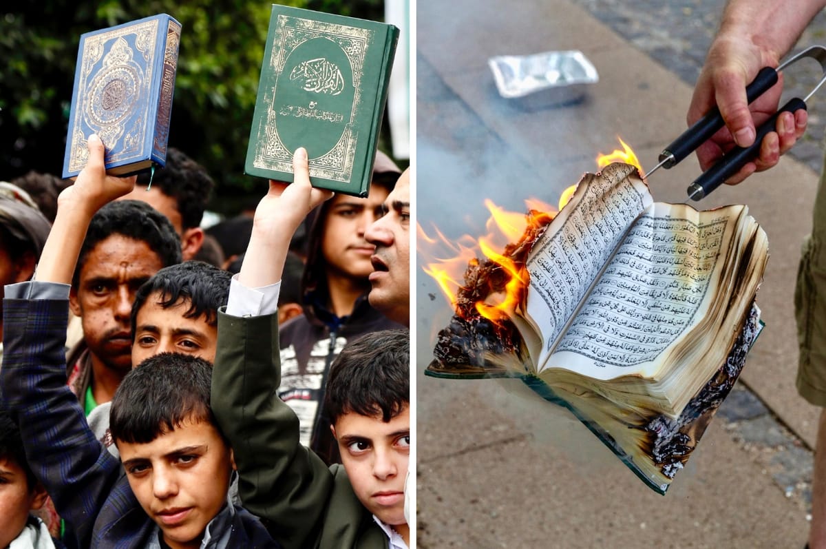Denmark Has Made It Illegal To Burn The Quran In Public