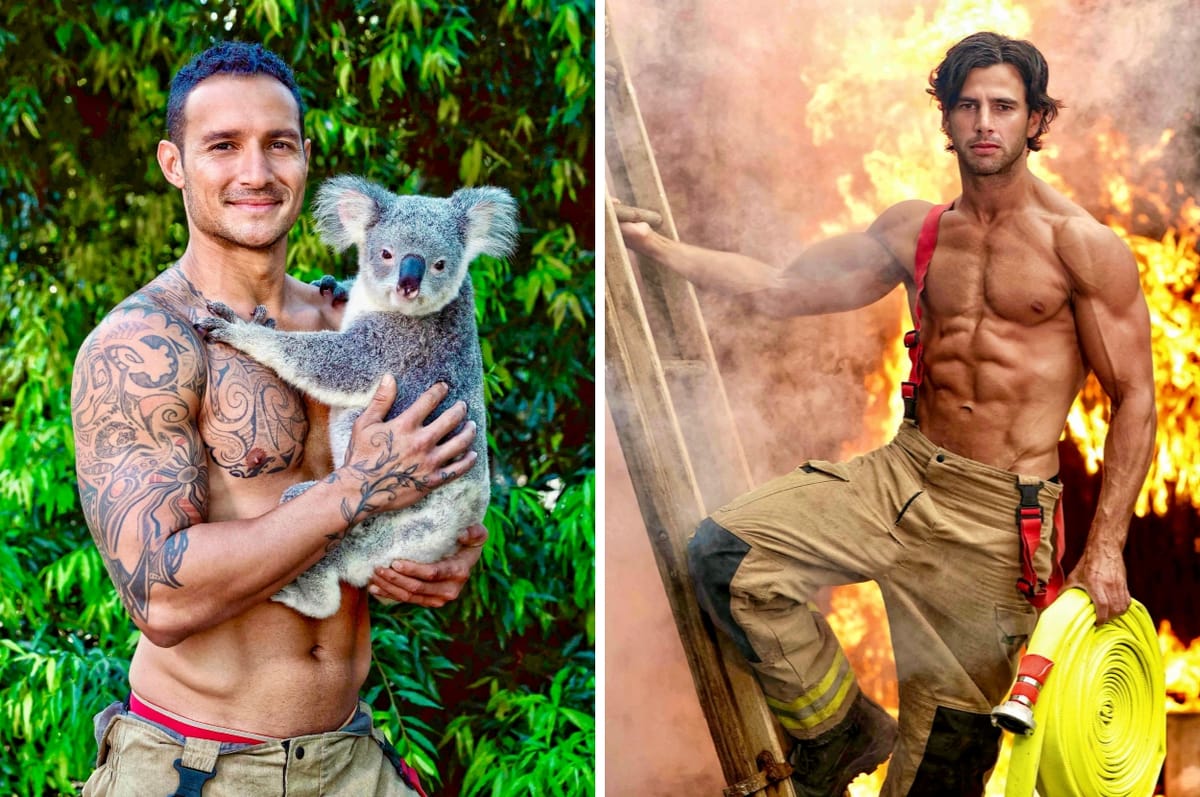 Australian Firefighters Have Posed For Their Annual Charity Calendar And It’s Literally Too Hot To Handle