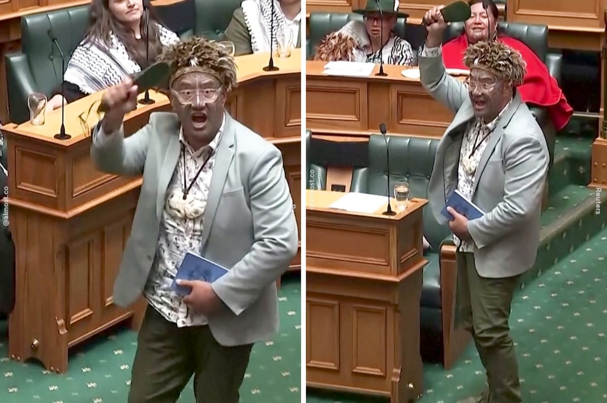 This Māori Politician Performed The Haka In NZ’s Parliament Before Swearing Allegiance To King Charles