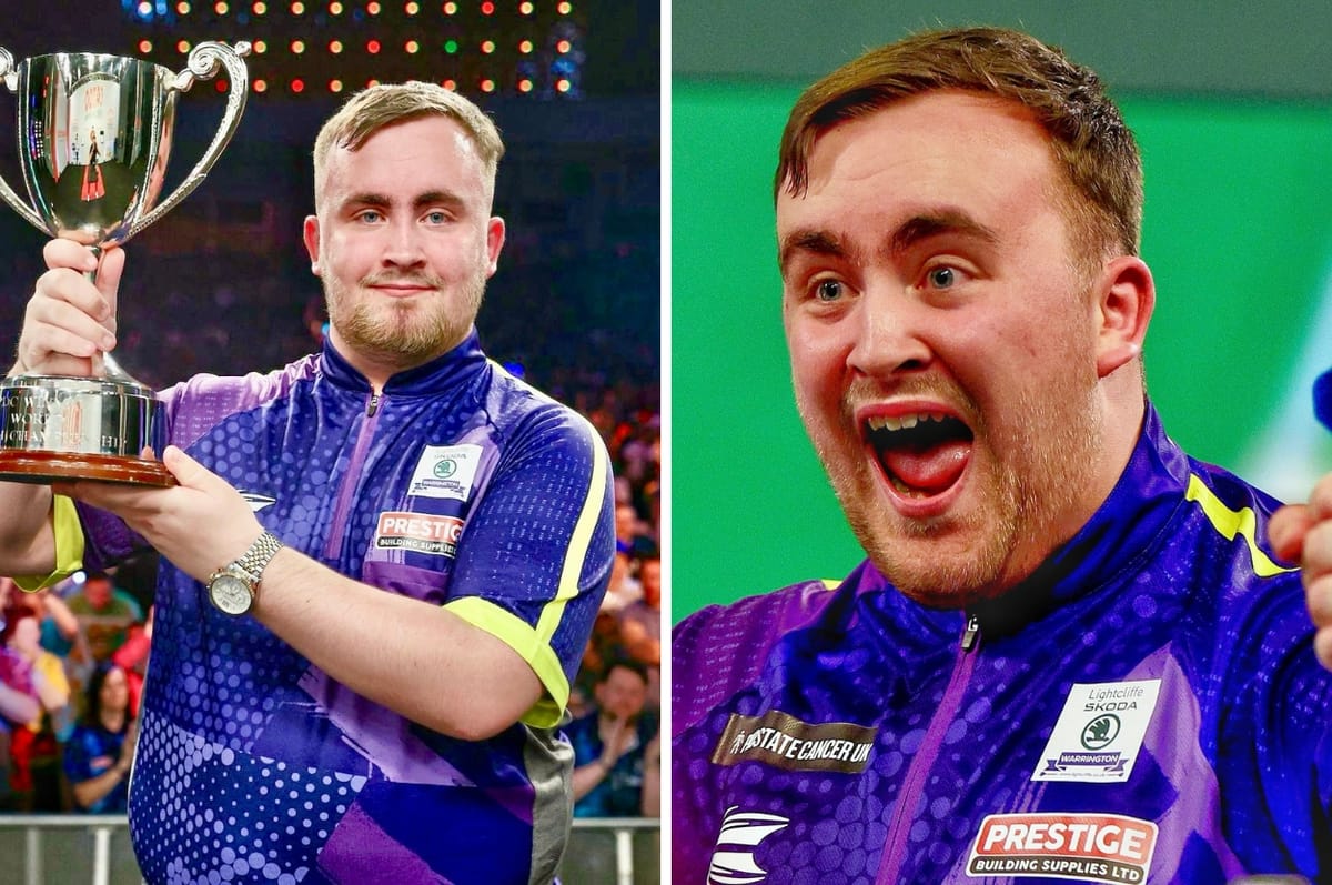 luke littler darts 16 years old memes youngest
