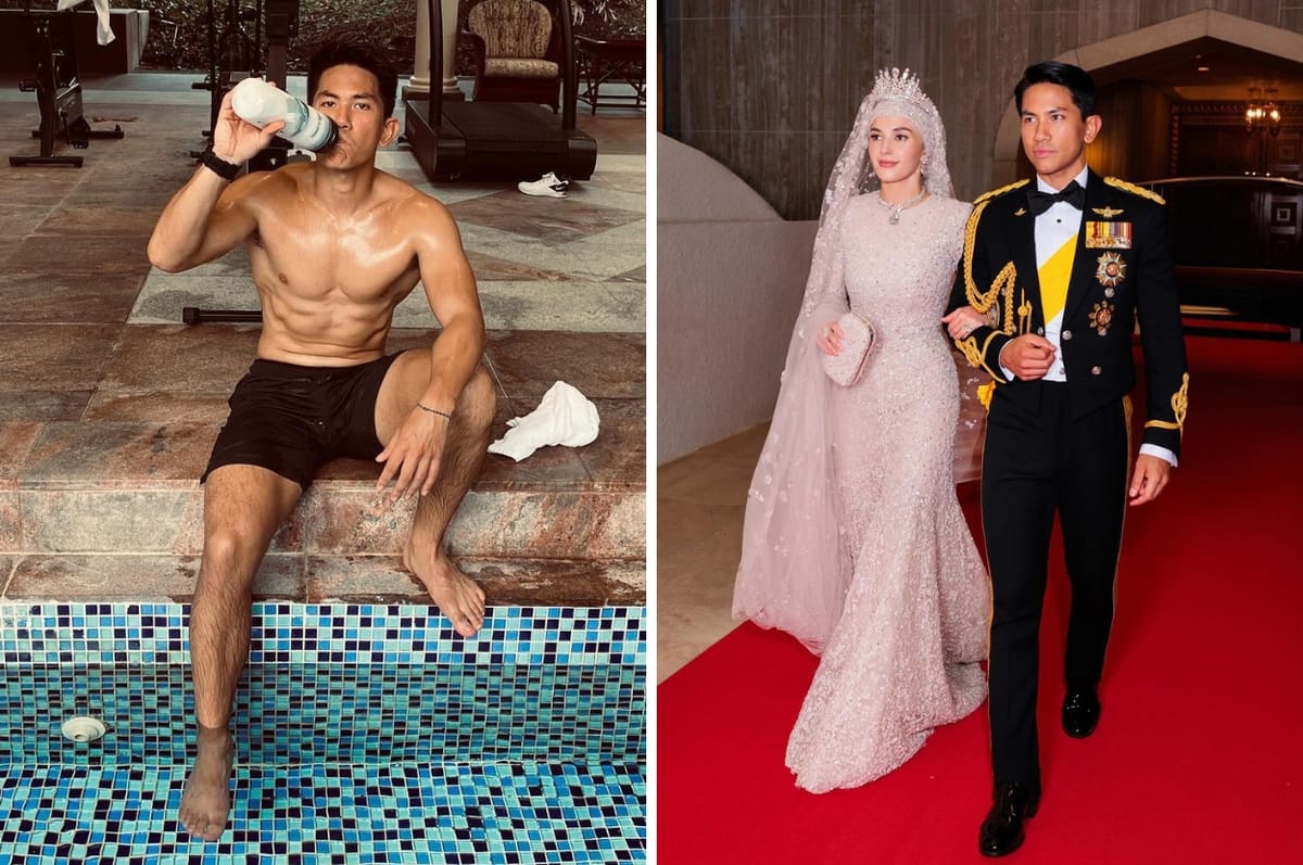 Brunei prince Abdul Mateen married